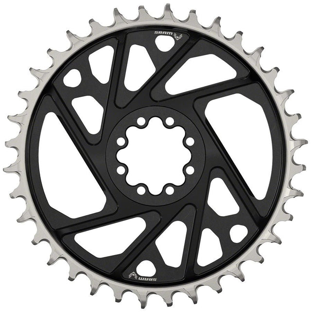 SRAM XX Eagle T-Type Direct Mount Chainring - 34t, 12-Speed, 8-Bolt Direct Mount, 3mm Offset, Aluminum, Black, D1 - The Lost Co. - SRAM - 11.6218.054.008 - 710845888199 - -