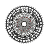 SRAM XX SL Eagle T-Type XS-1299 Cassette - 12-Speed - 10-52t - XD - Silver/Black - The Lost Co. - SRAM - J180260 - 710845891434 - -