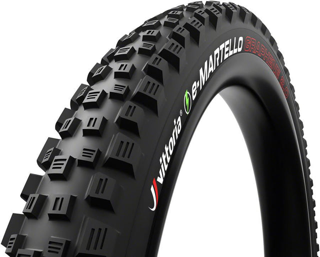 Vittoria e-Martello Tire - 27.5 x 2.6 Tubeless 2PLY Folding Black G2.0 - The Lost Co. - Vittoria - TR2770 - 8022530025218 - -