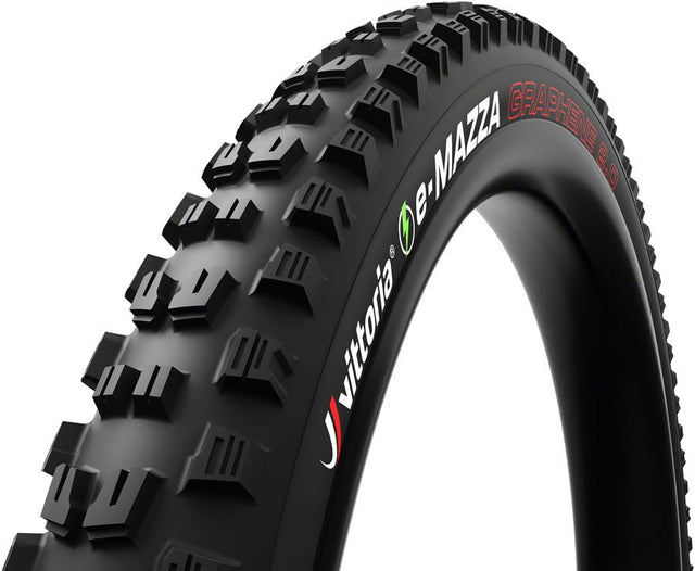 Vittoria e-Mazza Tire - 27.5 x 2.4 Tubeless 2PLY Folding Black Enduro G2.0 - The Lost Co. - Vittoria - TR2766 - 8022530025164 - -