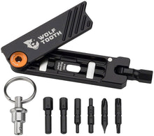 Load image into Gallery viewer, Wolf Tooth 6-Bit Hex Wrench Multi-Tool with Keyring - Orange - The Lost Co. - Wolf Tooth - TL0137 - 810006805819 - -