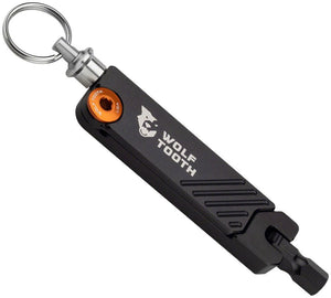 Wolf Tooth 6-Bit Hex Wrench Multi-Tool with Keyring - Orange - The Lost Co. - Wolf Tooth - TL0137 - 810006805819 - -