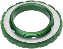 Load image into Gallery viewer, Wolf Tooth CenterLock Rotor Lockring - External Splined Green - The Lost Co. - Wolf Tooth - B-WQ4105 - 810006805642 - -