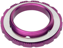 Load image into Gallery viewer, Wolf Tooth CenterLock Rotor Lockring - External Splined Purple - The Lost Co. - Wolf Tooth - B-WQ4104 - 810006805635 - -