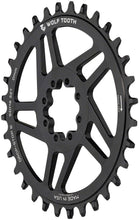 Load image into Gallery viewer, Wolf Tooth Components Chainring - Drop-Stop B - 0mm Offset - SRAM 8-Bolt Direct Mount - 32t - Round - Black - The Lost Co. - Wolf Tooth Components - CH0122 - 810006808940 - -
