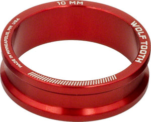 Wolf Tooth Headset Spacer 5 Pack 10mm Red - The Lost Co. - Wolf Tooth - HD0256 - 812719022750 - -