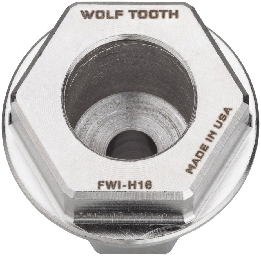 Wolf Tooth Pack Wrench Insert 16mm Hex - The Lost Co. - Wolf Tooth - TL9603 - 812719026765 - -