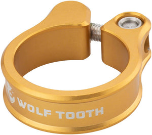 Wolf Tooth Seatpost Clamp 31.8mm Gold - The Lost Co. - Wolf Tooth - ST1715 - 810006800142 - -