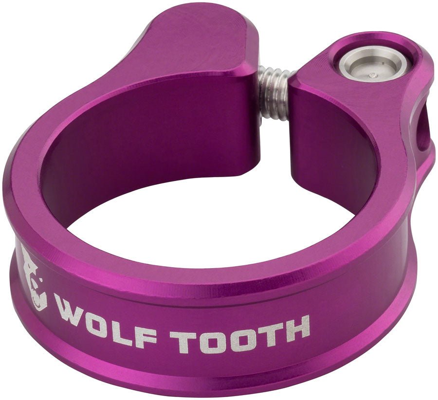 Wolf Tooth Seatpost Clamp 36.4mm Purple - The Lost Co. - Wolf Tooth - ST1729 - 810006800289 - -