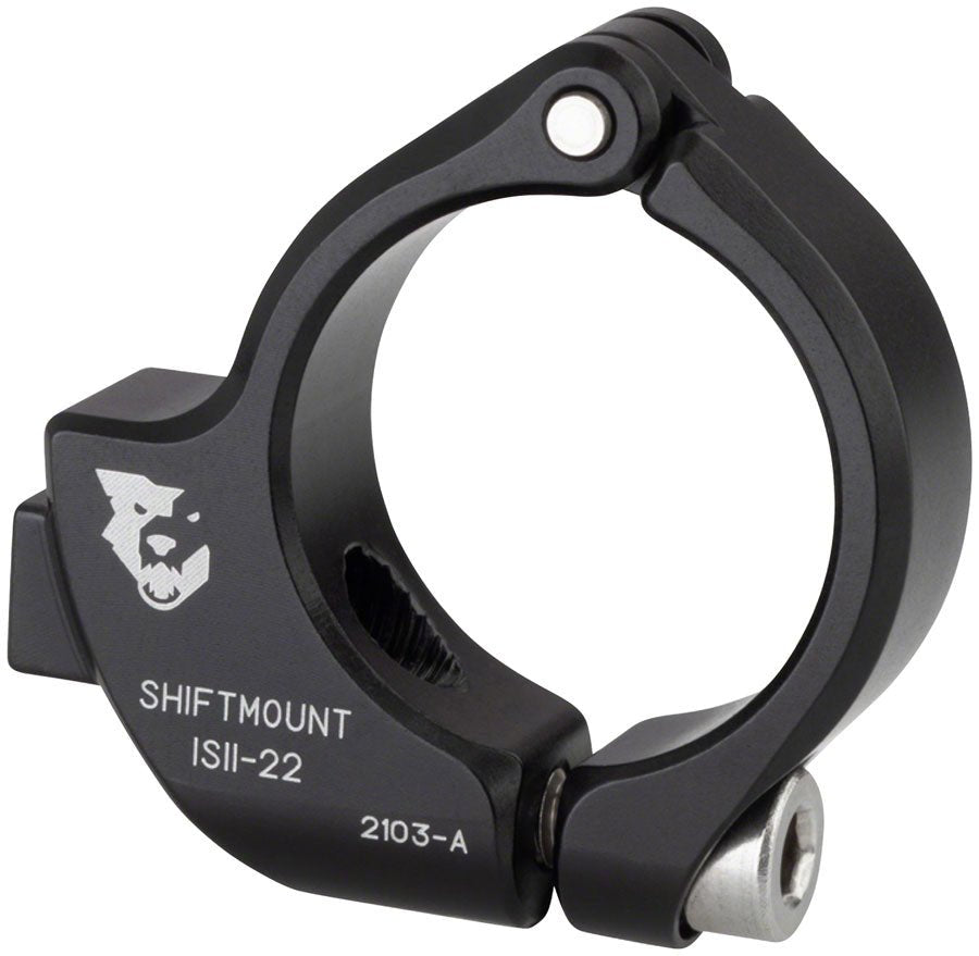 Wolf Tooth ShiftMount Clamp- I-SPEC II Shifter to 22.2mm Handlebar Clamp - The Lost Co. - Wolf Tooth Components - BR0593 - 810006804980 - -