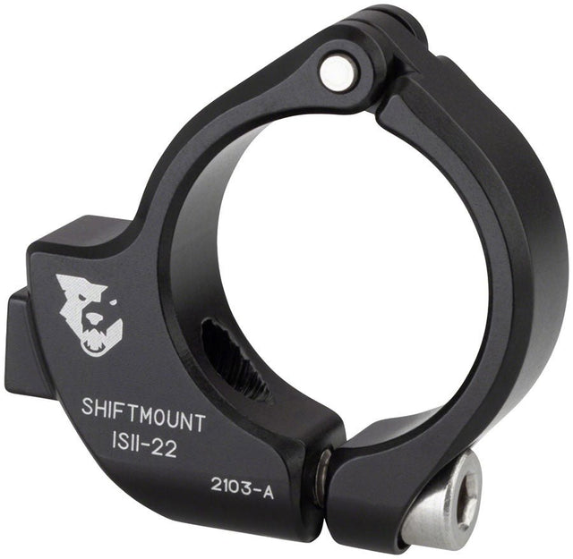 Wolf Tooth ShiftMount Clamp- I-SPEC II Shifter to 22.2mm Handlebar Clamp - The Lost Co. - Wolf Tooth Components - BR0593 - 810006804980 - -