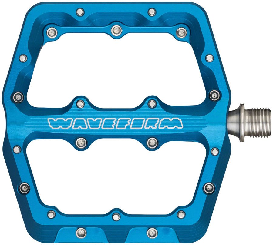Wolf Tooth Waveform Pedals - Blue Small - The Lost Co. - Wolf Tooth Components - PD0197 - 810006806793 - -
