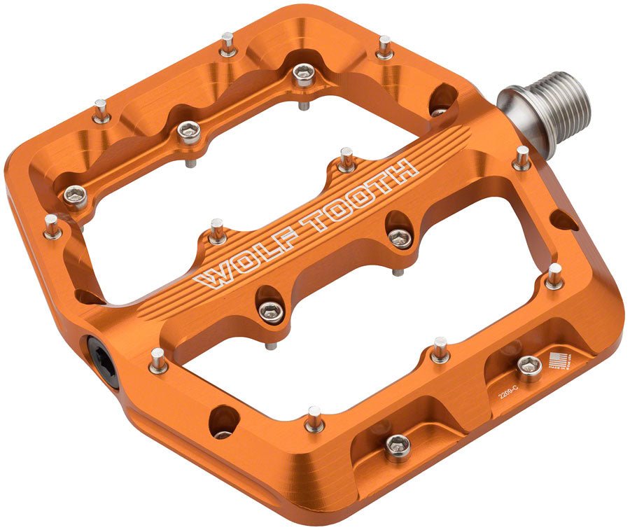 Wolf Tooth Waveform Pedals - Orange Small - The Lost Co. - Wolf Tooth Components - PD0195 - 810006806816 - -