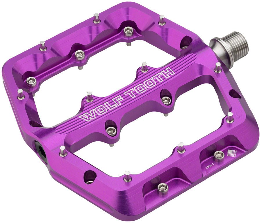 Wolf Tooth Waveform Pedals - Purple Large - The Lost Co. - Wolf Tooth Components - PD0194 - 810006806823 - -