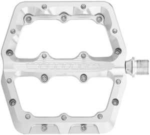 Wolf Tooth Waveform Pedals - Silver Large - The Lost Co. - Wolf Tooth Components - PD0313 - 810006807585 - -